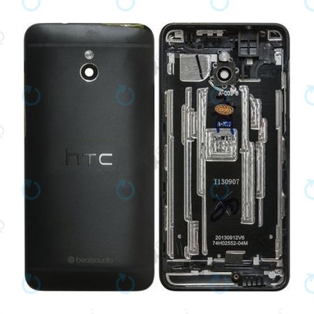 HTC One Mini - Akkumulátor fedőlap (Fekete) - 83H40003-02