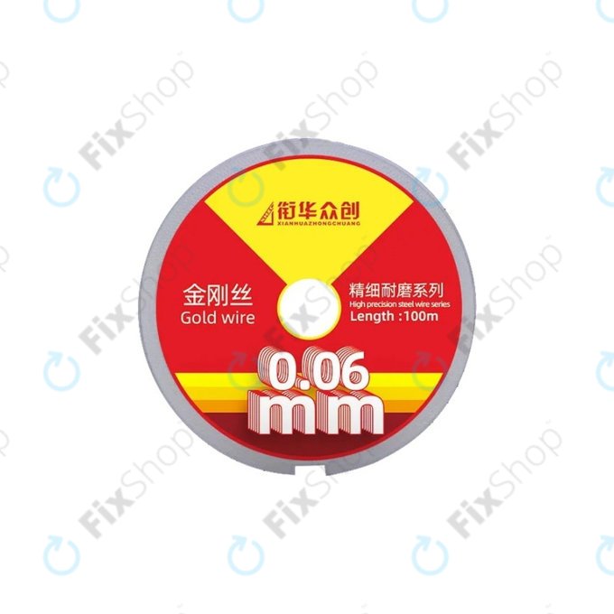 Gold Wire - Wire for Separating LCD Displays (0.06mm x 100M)
