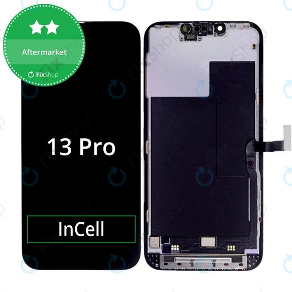 Kijelző In-Cell HD+ iPhone 13 Pro, Érintőüveg kerettel