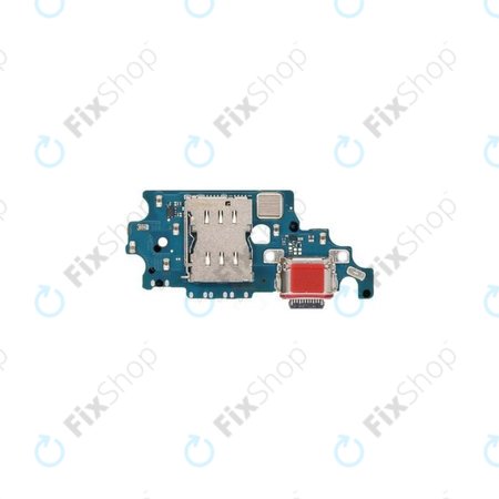 Samsung Galaxy S21 Plus G996B - Töltő Csatlakozó + PCB Alaplap - GH96-13993A Genuine Service Pack