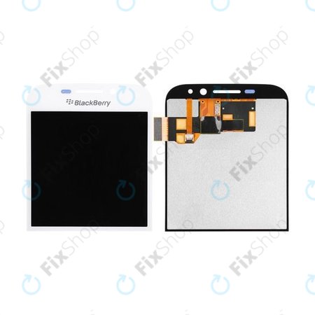 Blackberry Classic Q20 - LCD Kijelző + Érintőüveg (White) TFT