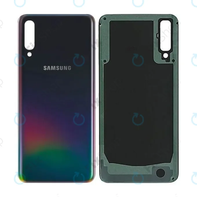 Samsung Galaxy A70 A705F - Akkumulátor Fedőlap (Black)