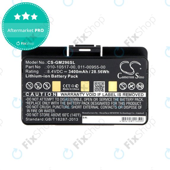 Akkumulátor Garmin GPSMAP, 3400mAh, Li-Ion, 8.4V, 010-10517-00, HQ