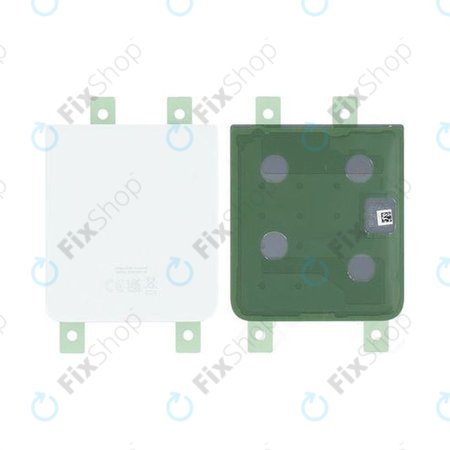 Samsung Galaxy Z Flip 4 F721B - Akkumulátor Fedőlap B/G (White) - GH82-29654F Genuine Service Pack