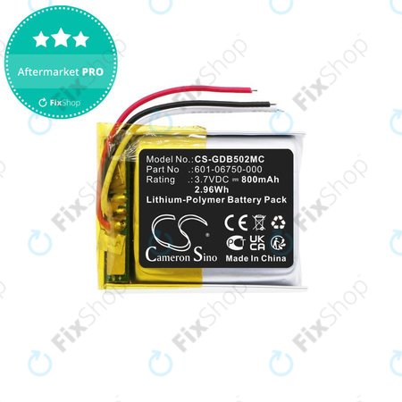 Akkumulátor GoPro Hero 4 Session, Hero 5 Session, 800mAh, Li-Pol, 3.7V, 601-06750-000, HQ