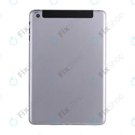 Apple iPad Mini 3 - hátsó Housing 4G Változat (Space Gray)