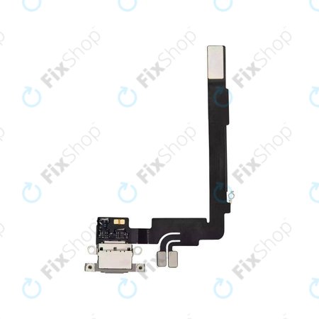 Apple iPhone 16 Pro Max - Töltő Csatlakozó + Flex Kábel (Natural Titanium)