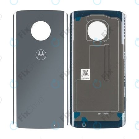 Motorola Moto G6 Plus XT1926-5 - Akkumulátor Fedőlap (Black)