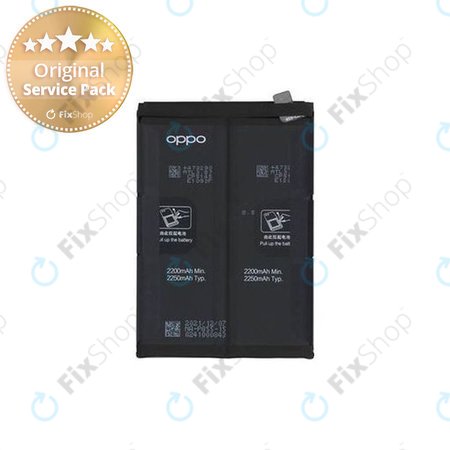 Oppo Reno 7 5G, Find X3 Neo, Find X5 Lite - Akkumulátor BLP855 4500mAh - 4200006 Genuine Service Pack