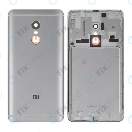 Xiaomi Redmi Note 4 - Akkumulátor Fedőlap (Dark Gray)