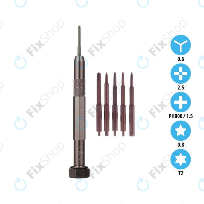 LJL 129-5 - Professzionális Csavarhúzó 5in1