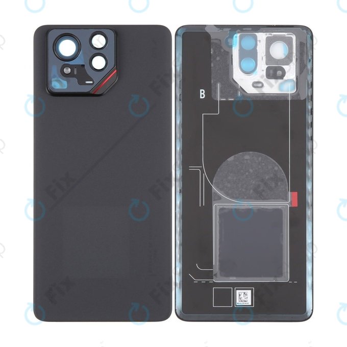 Asus ROG Phone 9 Pro AI2501 - Akkumulátor Fedőlap Komplett (Phantom Black)