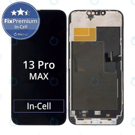 Apple iPhone 13 Pro Max - LCD Kijelző + Érintőüveg + Keret In-Cell FixPremium