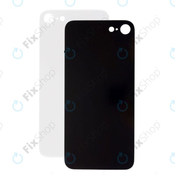 Apple iPhone 8 - Hátsó Ház Üveg (Silver)