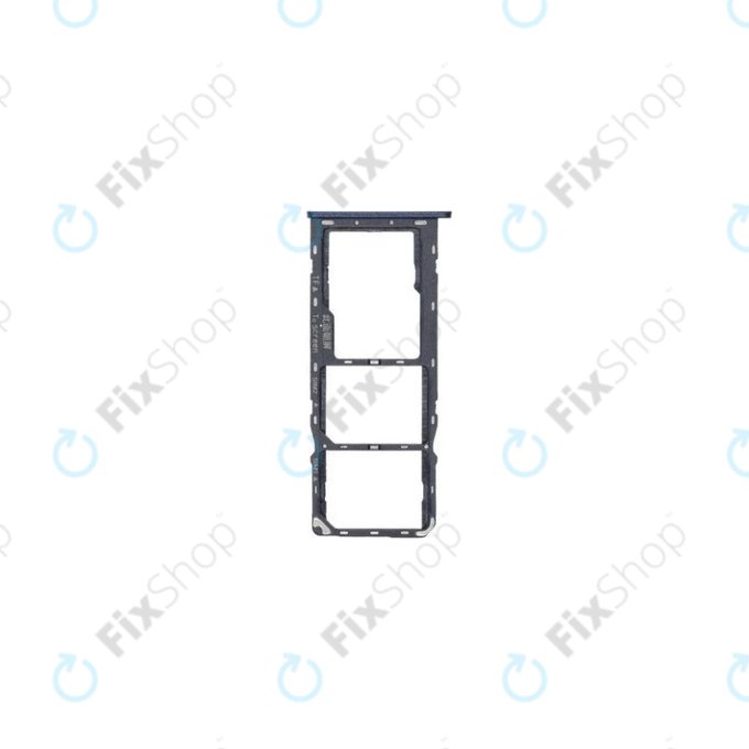 Samsung Galaxy A20s A207F - SIM + SD Adapter (Blue) - GH81-17818A Genuine Service Pack