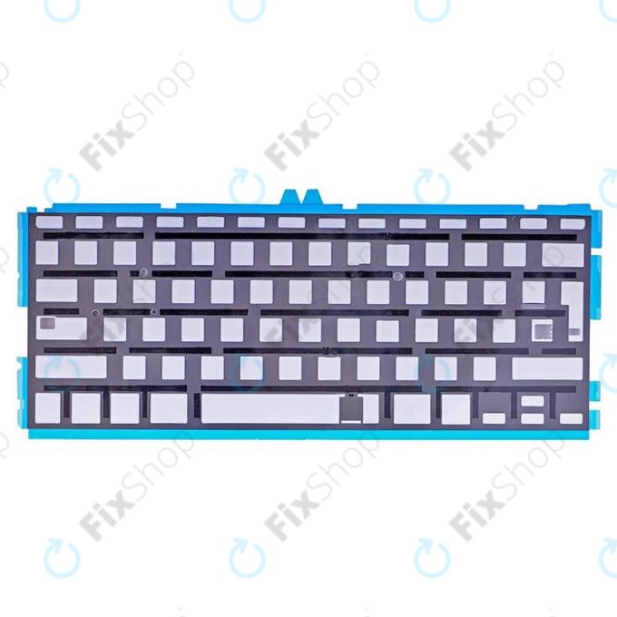 Apple MacBook Air 13" A1466 (Mid 2012 - Mid 2017) - Billentyűzet Háttérvilágítása UK/EU