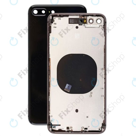 Apple iPhone 8 Plus - Hátsó Ház (Space Gray)