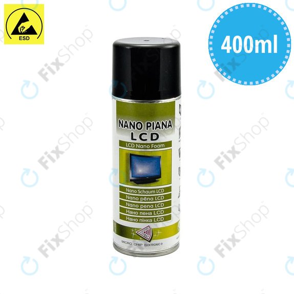 Micro Chip Electronic - ESD Képernyő Tisztító Gél Mikroszálas Nanokendővel (400ml)