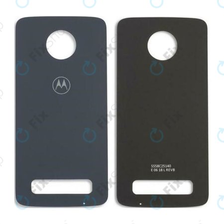 Motorola Moto Z3 Play XT1929 - Akkumulátor Fedőlap (Blue) - SS58C25140, SS58C25142 Genuine Service Pack
