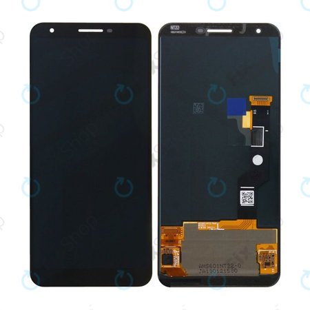 Google Pixel 3a XL - LCD Kijelző + Érintőüveg - 20GB4BW0001 Genuine Service Pack