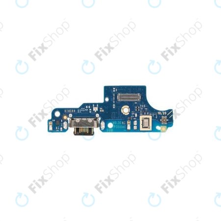 Motorola Moto G10 XT2127 - Töltő Csatlakozó + PCB Alaplap - 5P68C18088 Genuine Service Pack