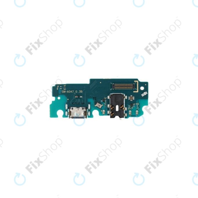 Samsung Galaxy A04s A047F - Töltő Csatlakozó + PCB Alaplap - GH96-15280A Genuine Service Pack