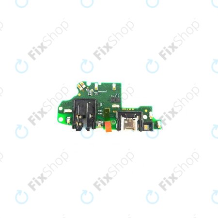 Huawei Honor 20 Lite, 20e, 10 Lite - Töltő Csatlakozó + Jack Csatlakozó PCB Alaplap - 02352QMA, 02352QNM, 02352GWF Genuine Service Pack