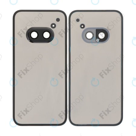 Nothing Phone (2a) - Akkumulátor Fedőlap Komplett (Black)
