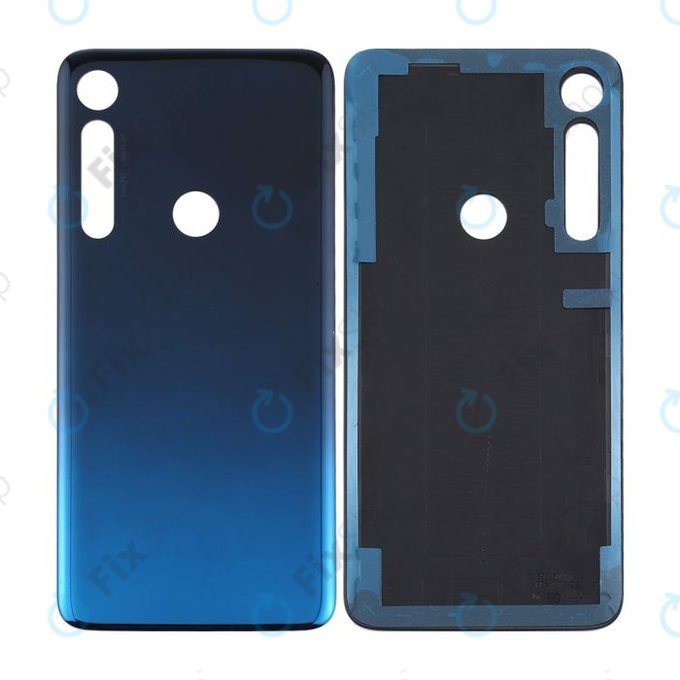 Motorola One Macro - Akkumulátor Fedőlap (Space Blue) - 5S58C15582, 5S58C15392, 5S58C18125 Genuine Service Pack