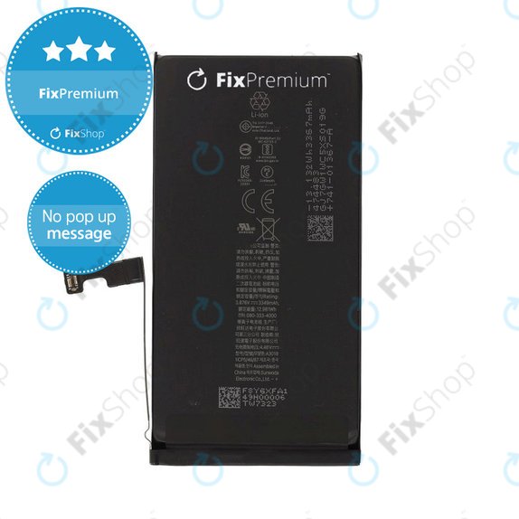 Akkumulátor iPhone 15, 3367mAh, DIAGNOSTIC
