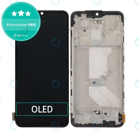 Vivo Y55 - LCD Kijelző + Érintőüveg + Keret (Starlight Black) OLED