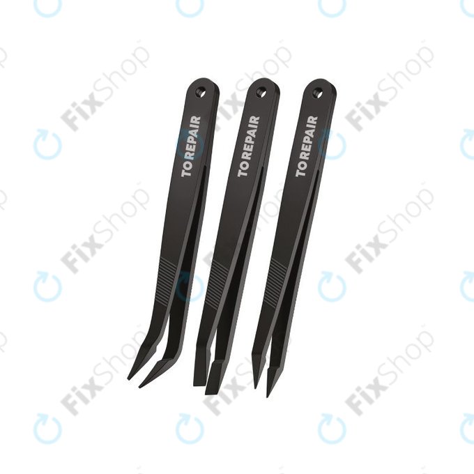 SBS - Precíziós csipesz készlet finom szerelésekhez 3 az 1-ben