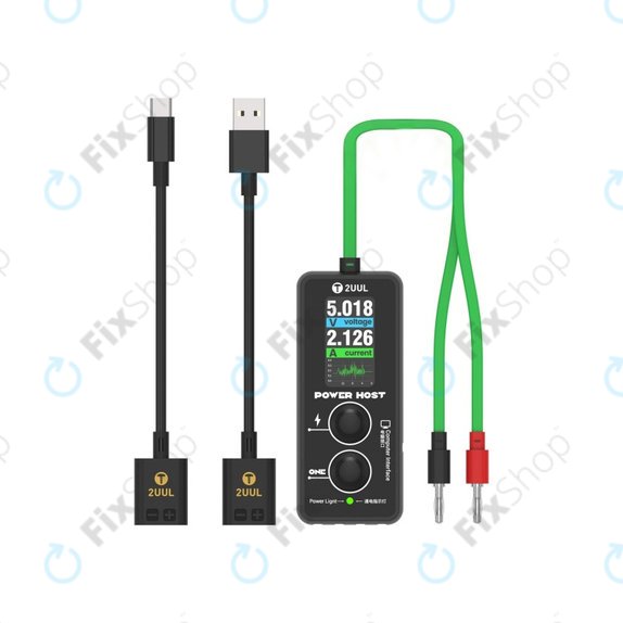 Digitális USB-C feszültség- és árammérő (Power Host), 2UUL PW15