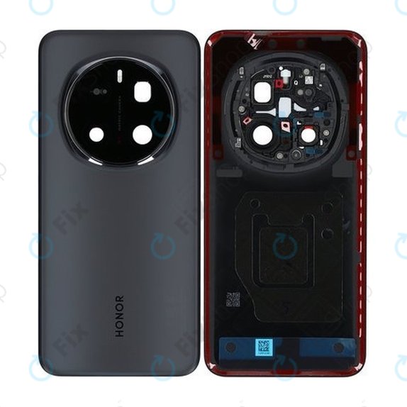 Honor Magic7 Pro - Akkumulátor Fedőlap (Black) - 0235AMPV Genuine Service Pack