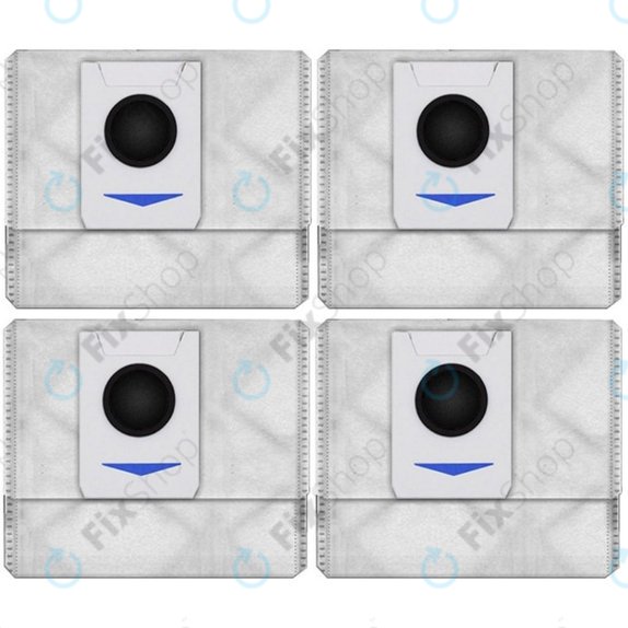 Porzsák, 4 db, Antibakteriális és szagtalanító Ecovacs Deebot T-series, X-series