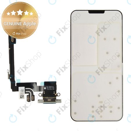 Töltő Csatlakozó + Flex Kábel | iPhone 16 Pro | White Titanium | 923-11089 | Genuine Apple