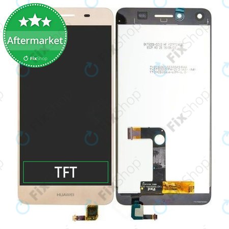 Huawei Y5 II 4G - LCD Kijelző + Érintőüveg (Gold) TFT