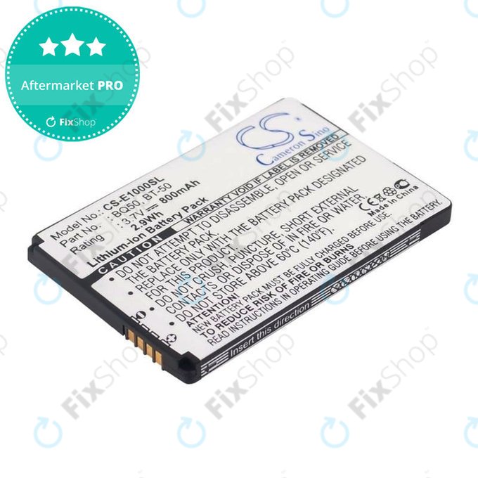 Akkumulátor Motorola Wilder, 800mAh, Li-Ion, 3.7V, BQ50, HQ