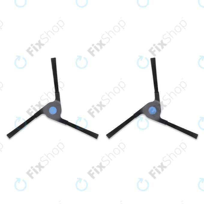 Ecovacs Deebot X2-series - Oldalkefe (Fekete) - 2db