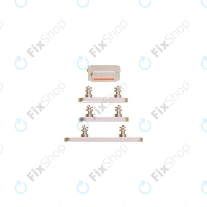 Apple iPhone 14 Pro Max - Oldal Gombok (Gold)