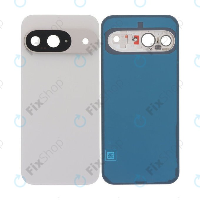 Google Pixel 9 - Akkumulátor Fedőlap Komplett (Porcelain)