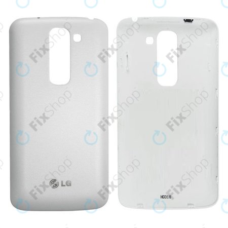 LG G2 D802 - Akkumulátor Fedőlap (White)