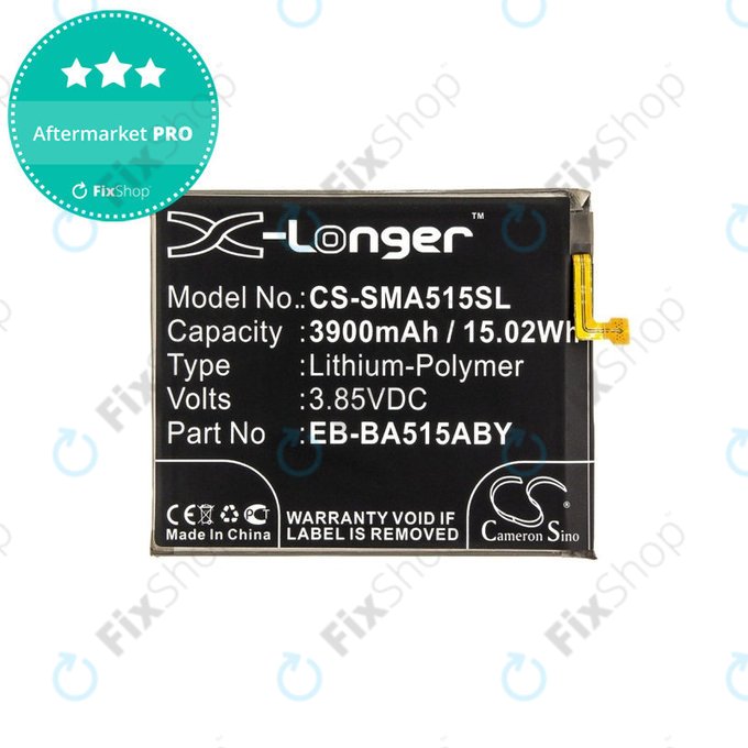 Samsung Galaxy A51 A515F - Akkumulátor EB-BA515ABY, EB-BA515ABE 3900mAh HQ