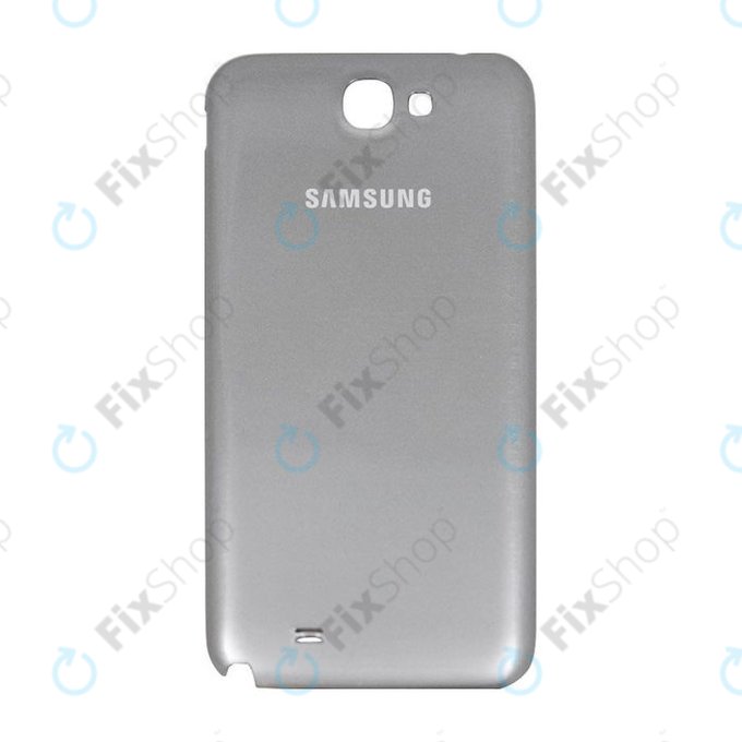Samsung Galaxy Note 2 N7100 - Akkumulátor Fedőlap (Titanium Gray) - GH98-24445B Genuine Service Pack