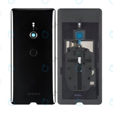 Sony Xperia XZ3 - Akkumulátor Fedőlap (Black) - 1316-4763 Genuine Service Pack