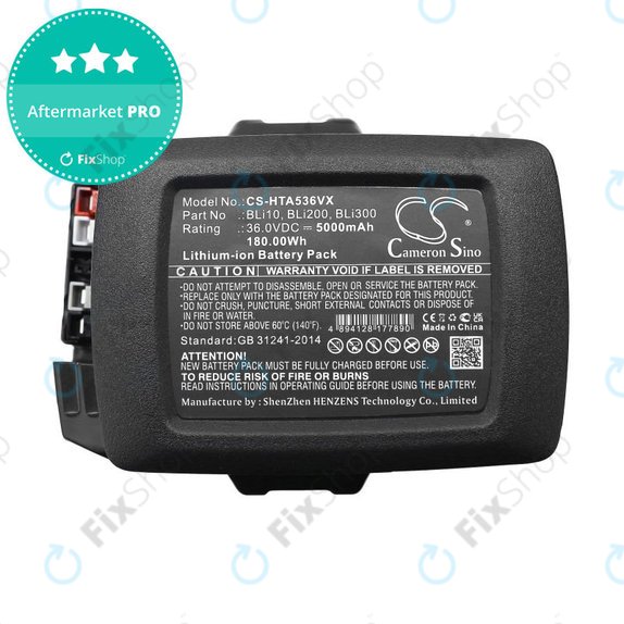 Akkumulátor Husqvarna 110il, 525ilxt, 5000mAh, Li-Ion, 36V, BLi10, BLi200, HQ