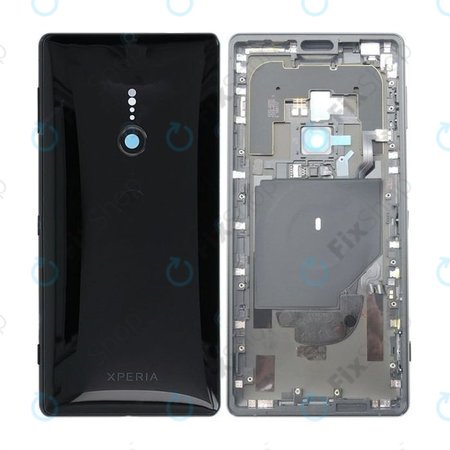 Sony Xperia XZ2 - Akkumulátor Fedőlap (Fekete) - 1313-1202