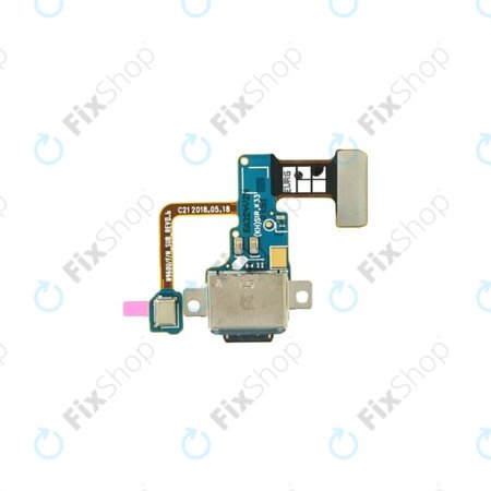 Samsung Galaxy Note 9 N960U - Töltő Csatlakozó + Flex Kábel - GH97-22278A Genuine Service Pack
