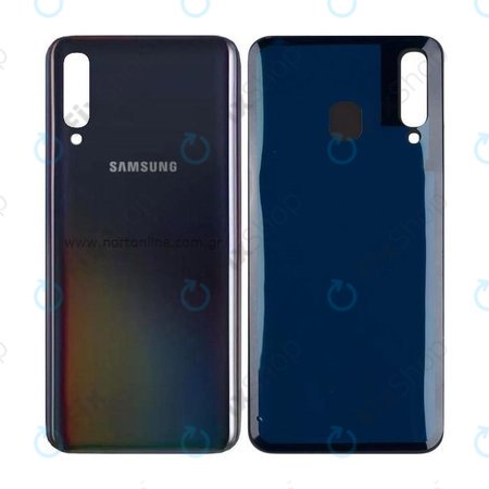 Samsung Galaxy A50 A505F - Akkumulátor Fedőlap (Black)