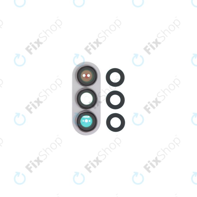 Samsung Galaxy Z Fold 7 F966B - Hátlapi Kameralencse Üveg + Keret (Silver Shadow)